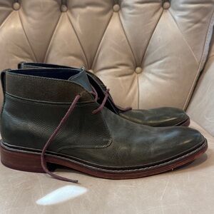 Cole Haan Dark Green Chukka Boots